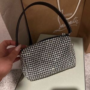 Alexander Wang inspired Rhingstone mini bag